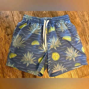 Chubbies The Salt Limes 5.5” Stretch Swim Trunks small